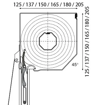 Rollladenkasten Zeichnung