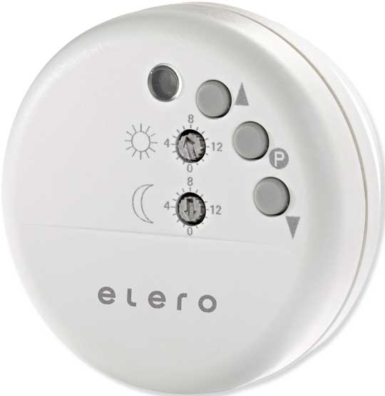 Elero Funksensor für Licht, Dämmerung und Glasbruch