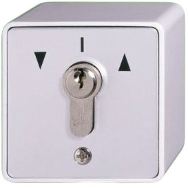 Aufputz-Schlüsselschalter für Rollläden