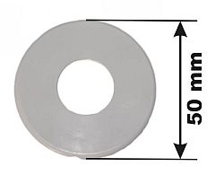 Abdeckplatte für Kunststoffrohr - 657