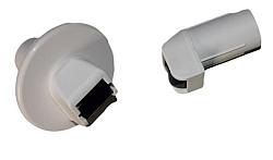 Steckleitrolle mit Bürste - 653