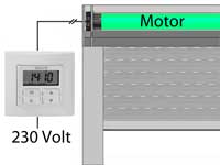 Konfigurator für Alu-Vorbaurollladen mit Motor (Mini-Panzer)