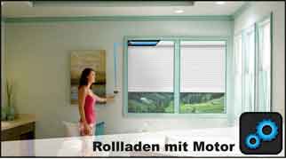 Rollladen mit Motor